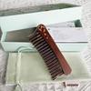 Tan Mujiang Natural Yellow Rosewood Hair Comb