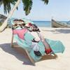 Genshin Impact Jahoda Game Towel Sports Quick Dry Travel Camping Gear Sandproof Soft Light Large Beach Towel