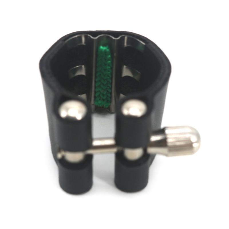 Professionelle PU-Leder Altsaxophon Mundstück Ligatur Clip Befestigung Langlebig