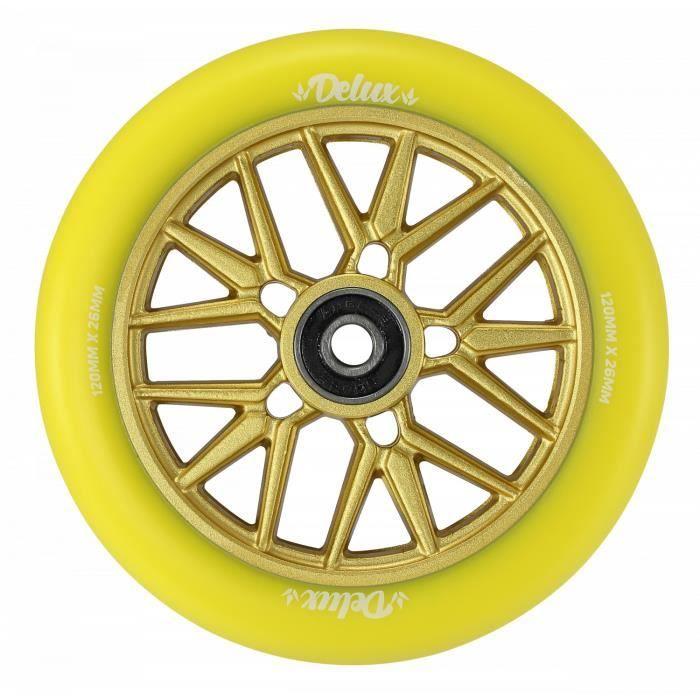 Roue De Skateboard BLUNT DELUX 120mm - Jaune
