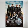 Will Hogs Movie Poster Metal Tin Sign - Vintage Action Adventure Wall Decor with Four Men In Desert - Man Cave Club Bar Home Dec