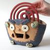 Mino ware Shisa mosquito coil holder Made in Japan