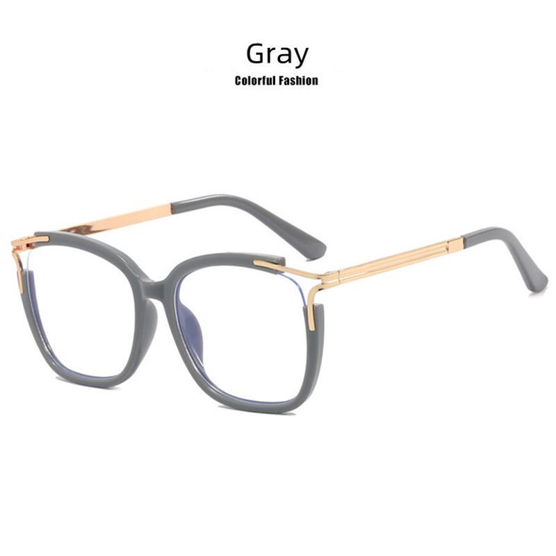 

New Brand Design Fashion Square Glasses Women Frame Photochromic Anti Blue Light Computer Reading Farsightedness Eyeglass 2.25