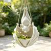 Novelty Hanging Vines Holder Bat Plant Pot, Halloween Shaped Planter, 3D Printed Gothic Decorative Containers Flower for Indoor Outdoor Home