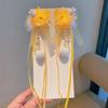 Mid-Autumn Festival Rabbit Hanfu Hair Clip – Ancient Style Fairy Bowknot Headdress for Children