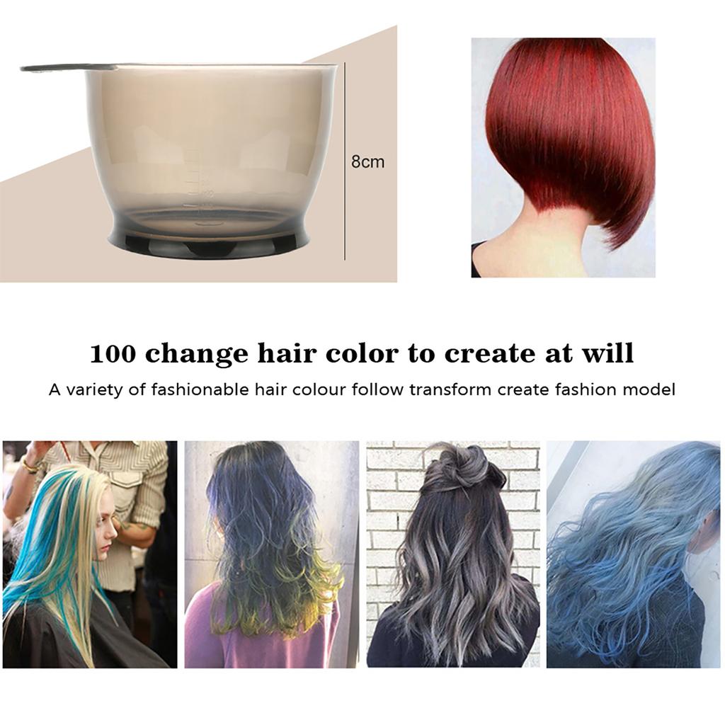 5PCS Hair Dye Color Brush and Bowl Set Ear   Dye Mixer Hair Tint Dying Coloring Applicator