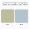 Front and Back Color Matching Leather Mouse Pad Writing Mat Laptop Table Mat  Home