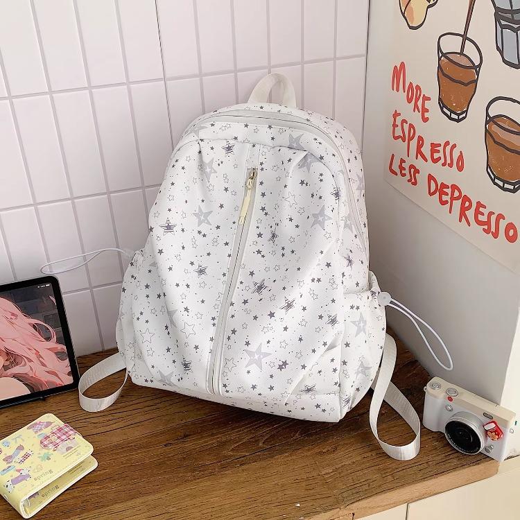 Schoolbag School Bag Student Junior High School High Value ins Niche Large Capacity Korean Edition Lightweight Women's Backpack
