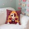 Cool K-Kyoujurou Rengoku Case Plush Fabric Soft Pillowcase Double Sided Print Cushion Cover Household Gifts