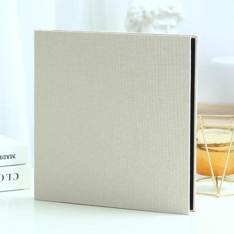 Linen Self-adhesive Laminating DIY Photo Album Album Viscose Album To Keep Memories of Making Precious Gifts Record Time