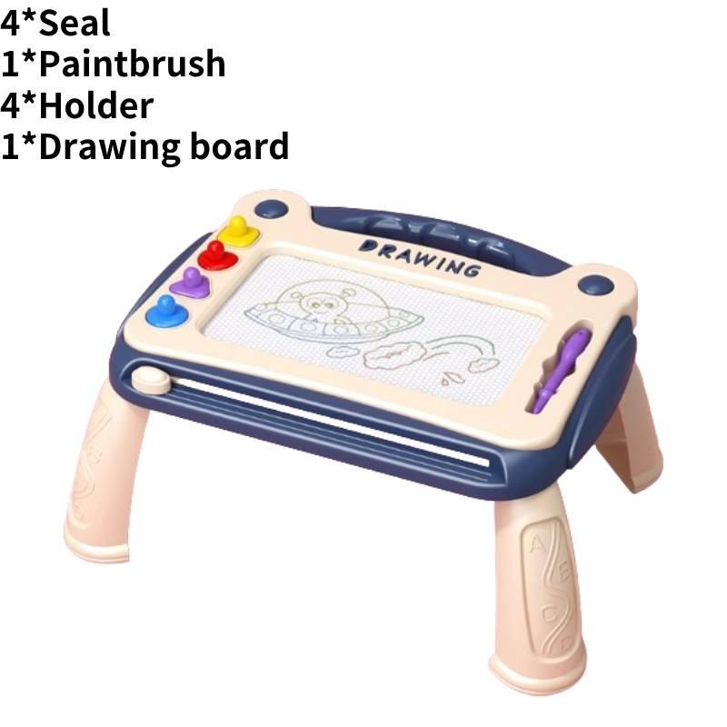 Buntes magnetisches Zeichen- und Schreibbrett für Kinder für fesselnden Lernspaß