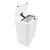 LYNLOO automatický odpadkový koš s víkem 15 l tenký senzor šířka x hloubka 26 x výška 37 cm inteligentní odpadkový koš 2 baterie AA Bezdotykový utěsněný odpadkový koš