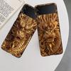 Golden Holy Dragon Phone Case For Samsung Z Flip 7 6 5G Galaxy Z Flip 5 4 3 Black Hard Cell Cover Luxury PC Shell Coque