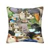 Cat Owl Funny Meowl Cat Meme Pillowcases Morden Pillow Case For Sofa Bedroom Home Decor Custom Pillow Cover