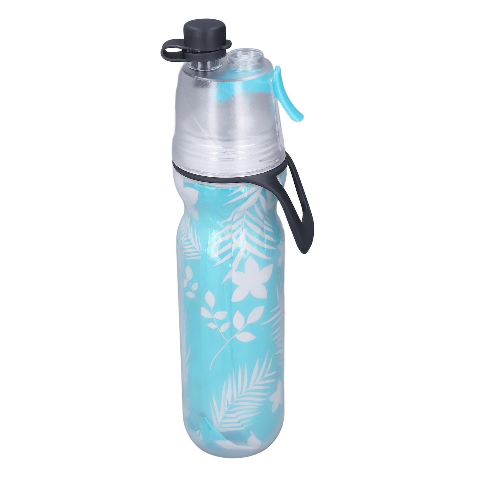 

PE Бутылка для распыления воды Туман Спортивная бутылка для воды Многоразовая Охлаждающая бутылка для питья с двойной