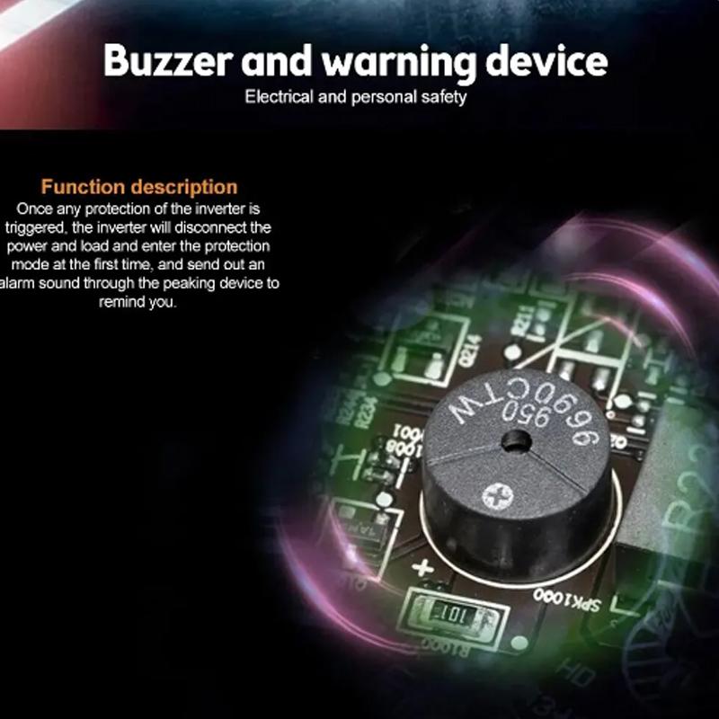 Hot New Pure Sine Wave Inverter DC 12V/24V To AC 220V 1000W Portable Power Bank Converter Solar Inverter