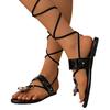 Summer New Cross Belt Women's Sandals Fashion Flat Shoes Women's Beach Flip Flops Women's Zapatos Mujer Plus Size 35-43