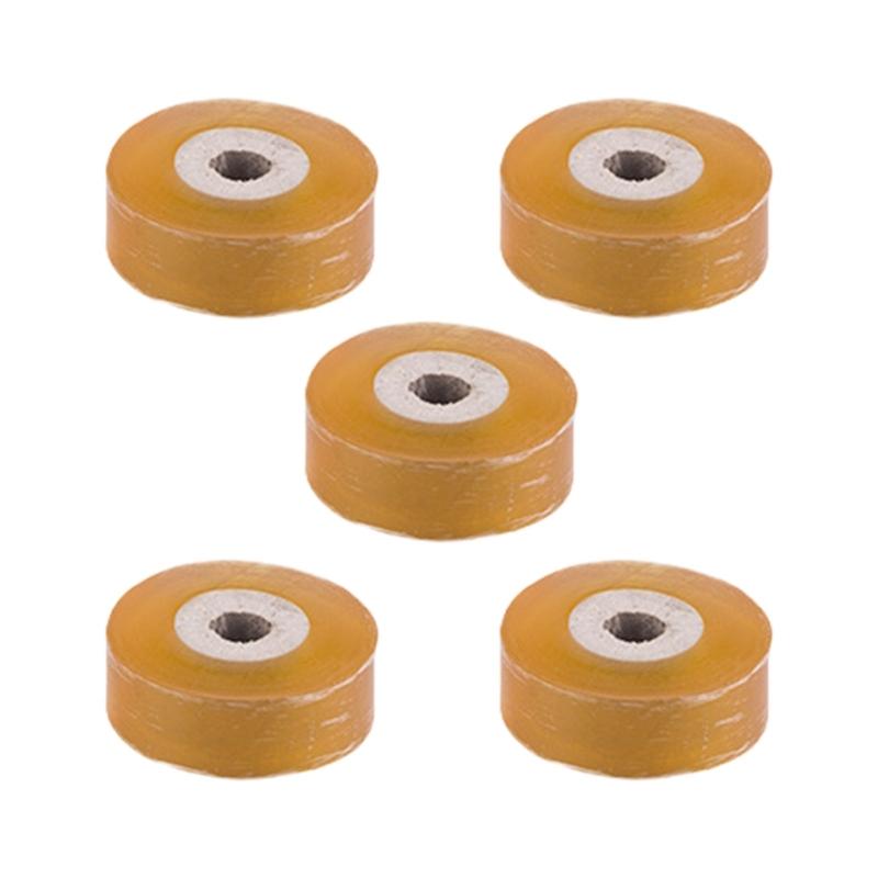 

5Pcs Grafting Tape Stretchable Adhesive Membrane Film for Garden Nursery Fruit Trees Budding Tree Seedlings Graft жёлтый