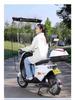 New Retractable Electric Car & Motorcycle Sunshade Tent - Pedal Folding Canopy