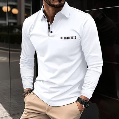 Fashionable Men's Polo Shirt with Zip-Up Collar Men's Sports Sweatshirt New Arrival Hooded Sweatshirt