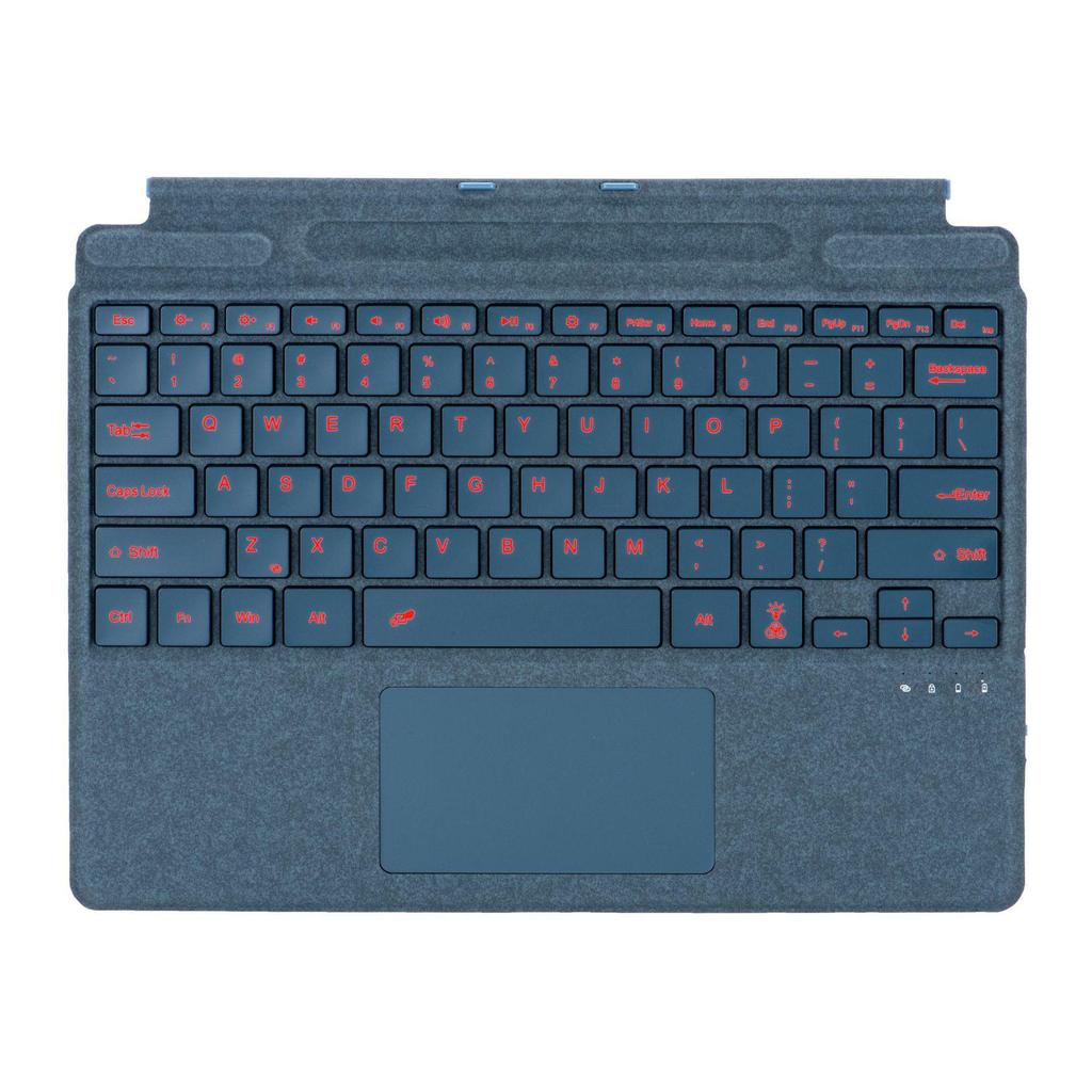 Microsoft Surface Pro7/6/5/4/3 Bluetooth Keyboard - Seven-Color Backlit Touch