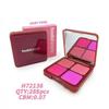 Huda Beauty Czterokolorowa Paleta Różów i Rozświetlaczy