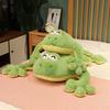 Lovely Jumbo Dimension Frog Soft Plaything Filled Peluches 60Cm-130Cm Giant Scale Frog Hurl Headrest Pillow Livingspace Adornment Children Figures