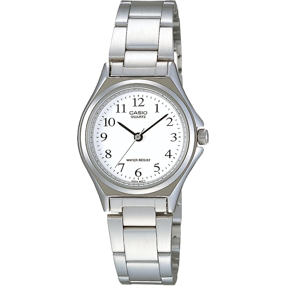 Casio Collection LTP-1130A-7BRJH Women s Silver Watch Elegant Design Quartz Movement