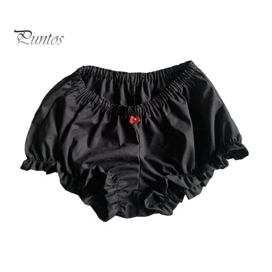 Sommer Shorts for kvinner Rynking Elastisk høy midje rutete trykk Sløyfe Dekor Slim Fit Ultra Short Homewear Ferie Strand Dame Korte Bukser Sleep Shorts