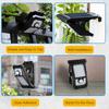 Intelligent Light Control Solar Lamp,Polycrystalline Panel,Auto-Charging by Day Auto-On at Night,PIR Motion Sensor with 3 Modes