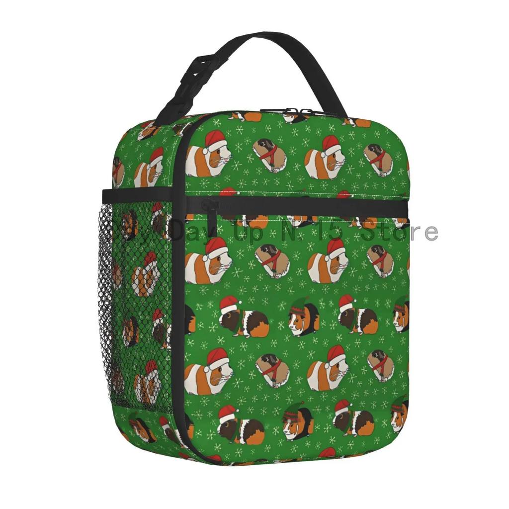 Roztomilá izolovaná taška na oběd s kapybarou pro ženy, opakovaně použitelná termotaška, chladicí taška na bento box do práce, školy, na cestování