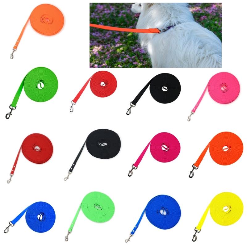 PVC Dog Walking Leash Heavy Duty Rope Dog Leash Wearable Belt Long Leash
