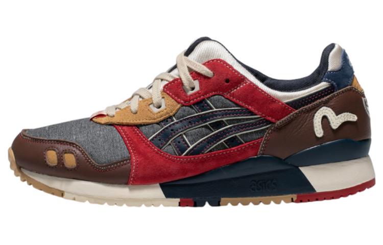 EVISU X Asics Gel-Lyte 3 Sarkans