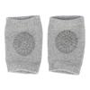 Baby Crawling Knee Pads AntiSlip Baby Walking Knee Pads Protectors for Toddler(Gray )
