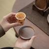 Black Walnut Tea Ceremony Coaster & Cup Holder - Solid Wood, Heat Insulated Pad for Kung Fu Tea Sets