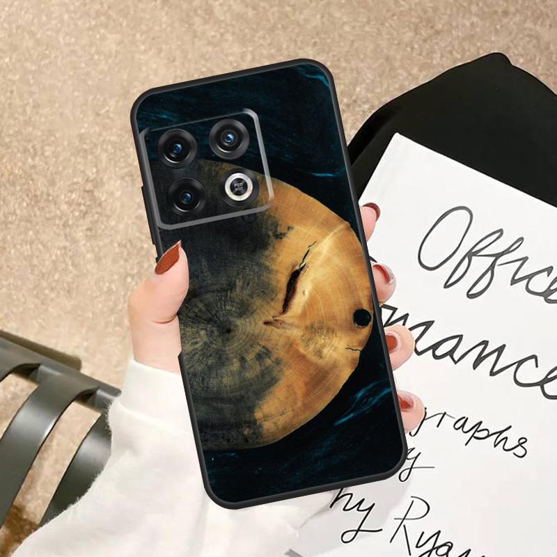 Traveler Protective Wood Resin Case For OnePlus 15 15R 13 13R 13T 12 12R 11 10 Pro 8T 10T Nord 5 CE 2 3 4 Lite N20 N30 Cover