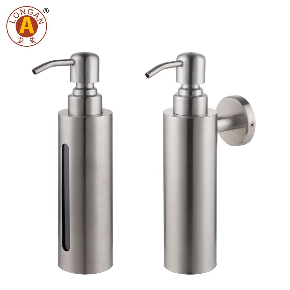 Wall Mounted Grated Soap Bar Dispenser Holder Pump Bottle Detergent Dispenser Holders Minimalist Style for Hotel Bathroom