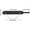 Pull-up Belt Weighted Flexion and Extension Belt Chain Double D-ring Weightlifting Back Support Belt