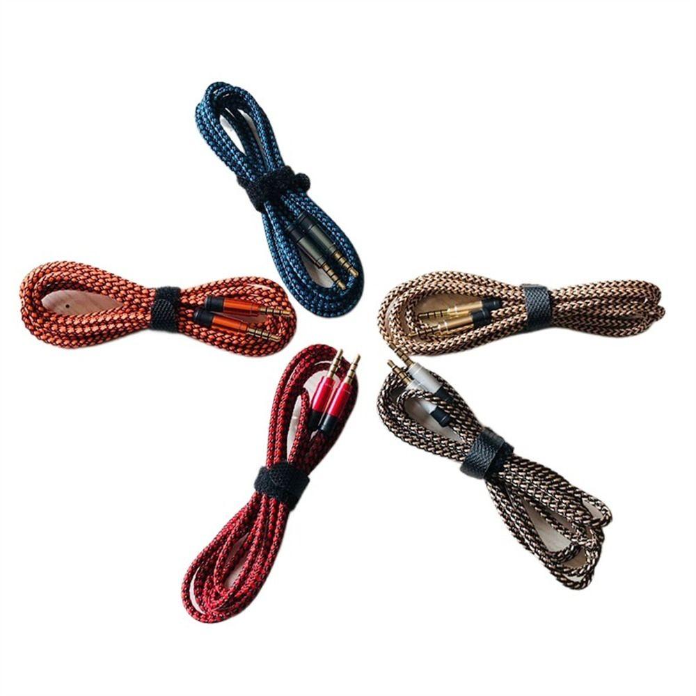 MP3 3.5mm Male to Male 4 Poles Cable 3.5mm Audio Cable Audio Adapter Cord AUX Cord Car AUX Cable