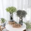 Gypsophila Bean with Grass Simulation Flower - Green Plant Decoration Handicraft, INS Style (YC1072)