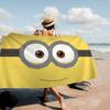 Classic Movie M-Minion Microfiber Printed Beach Towel Mountain Climbing Yoga Beach Swimming Running Absorbent Soft Towel
