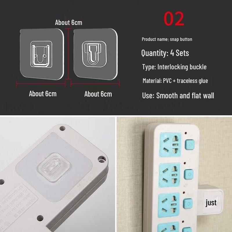 LIEI Strong Adhesive Wall Hooks