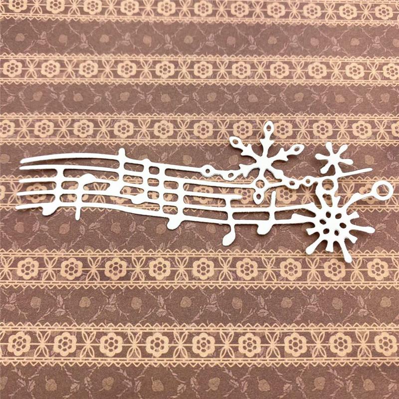 Note Snowflake Metal Cutting Die Stencils for DIY Scrapbooking Album Decorative Embossing Handmade Paper Cards Gift
