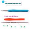 Handmade Crochet Tool Set: Yarn, Hooks & Knitting Doll
