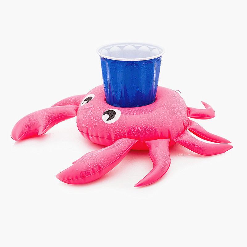 Aufblasbarer Swimmingpool PVC Getränkebecher Schwimmer Premium Krabbenbecher für Schwimmbad