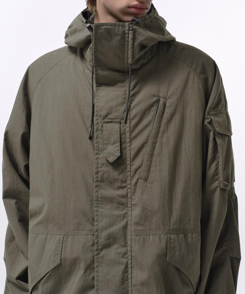 Musinsa Standard [City Leisure] Cn Hooded Shell Parka [Light Khaki]