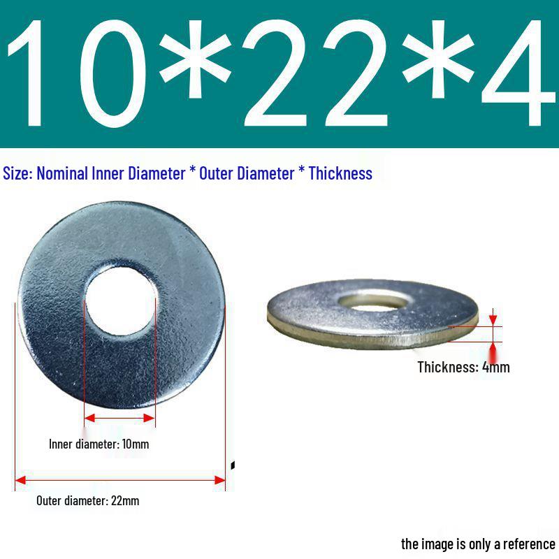 Galvanized Flat Metal Washer Spacer M3-M60