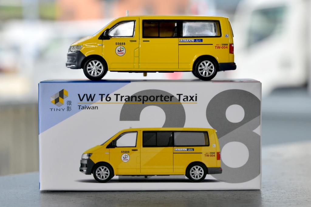 Tiny City TW28 Volkswagen T6 Transporter Taiwan Taxi