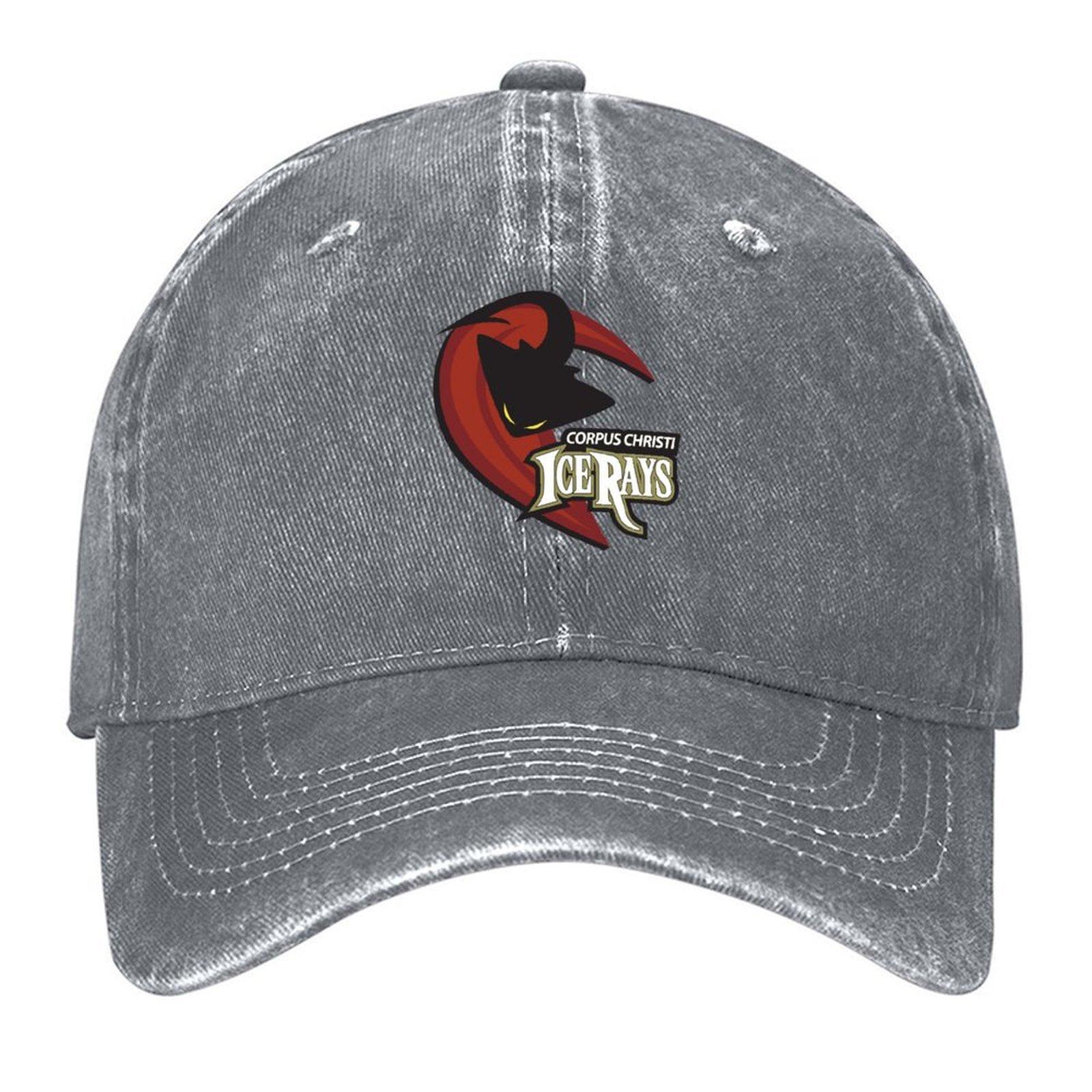 Бейсболка Corpus Christi Ice Rays Новинка В Hat Streetwear F Рыболовная кепка Солнцезащитные шляпы Для женщин Мужские