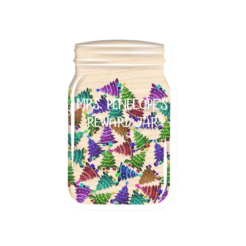 Chirstmas Reward Jar With Tokens Funny Motivating Incentive Kids Novelty Gifts